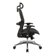 Office Star SPACE Breathable Black Mesh Fabric Headrest Fits 818 Only