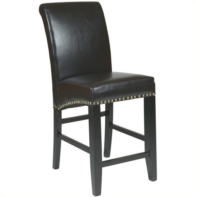 24 Counter Parsons Bar Stool In Espresso Met8724es 24
