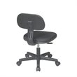 Office Star Student Task Chair in Black Fabric