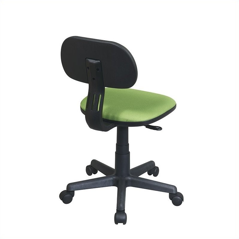 Student Task Chair in Green Fabric by OSP Home Furnishings