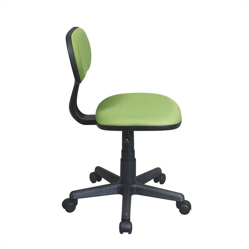 Student Task Chair in Green Fabric by OSP Home Furnishings