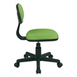 Student Task Chair in Green Fabric by OSP Home Furnishings