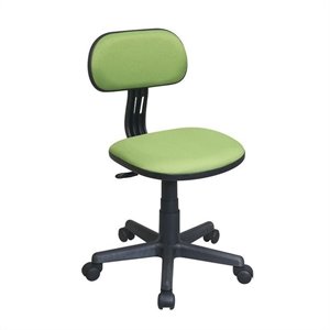 student task chair in green fabric by osp home furnishings
