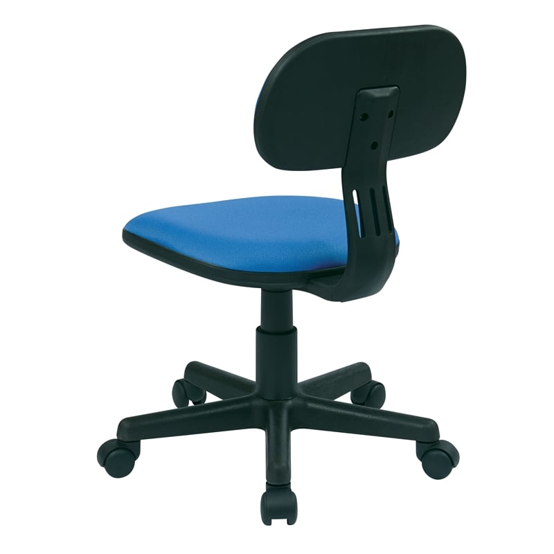 Student Task Chair in Blue Fabric by OSP Home Furnishings