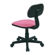 Student Task Chair in Pink Fabric by OSP Home Furnishings
