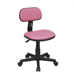 student task chair in pink fabric by osp home furnishings