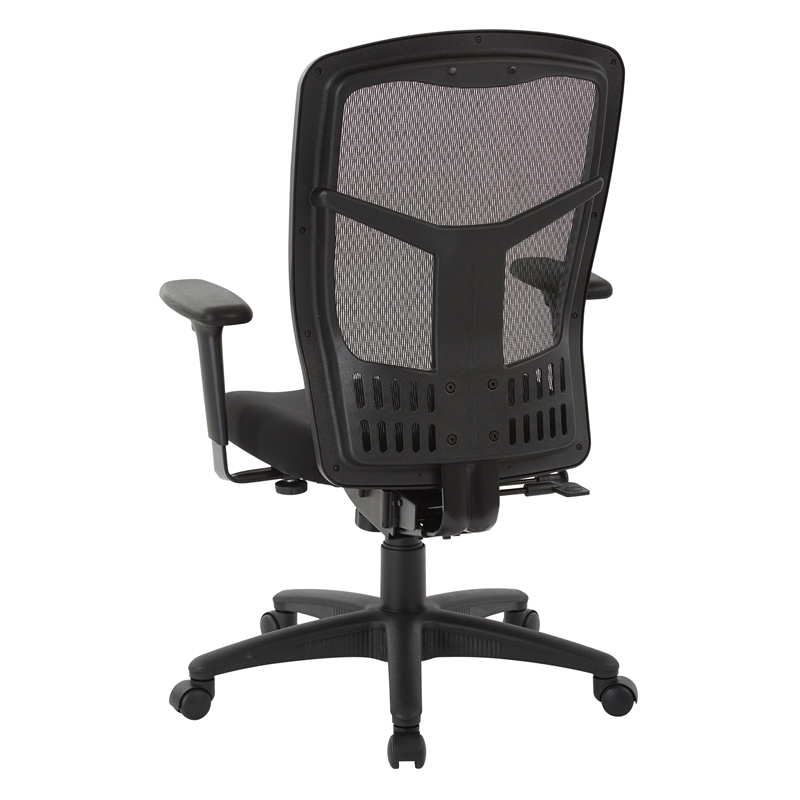 ProGrid High Back Black Managers Office Chair with adjustable Arms