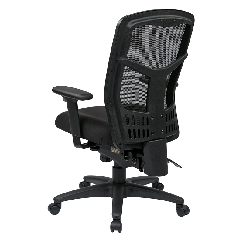ProGrid High Back Managers Office Chair in Black Fabric