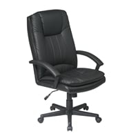 Boss B9331 Pillow-Top CaressoftPlus High-Back Executive Office