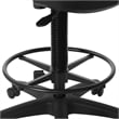 Deluxe Black Mesh Back Drafting Chair with Mesh Seat