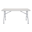 5 foot Resin Light Gray Multi Purpose Table