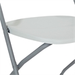 Gray Plastic Folding Chair 4 Pack by Office Star