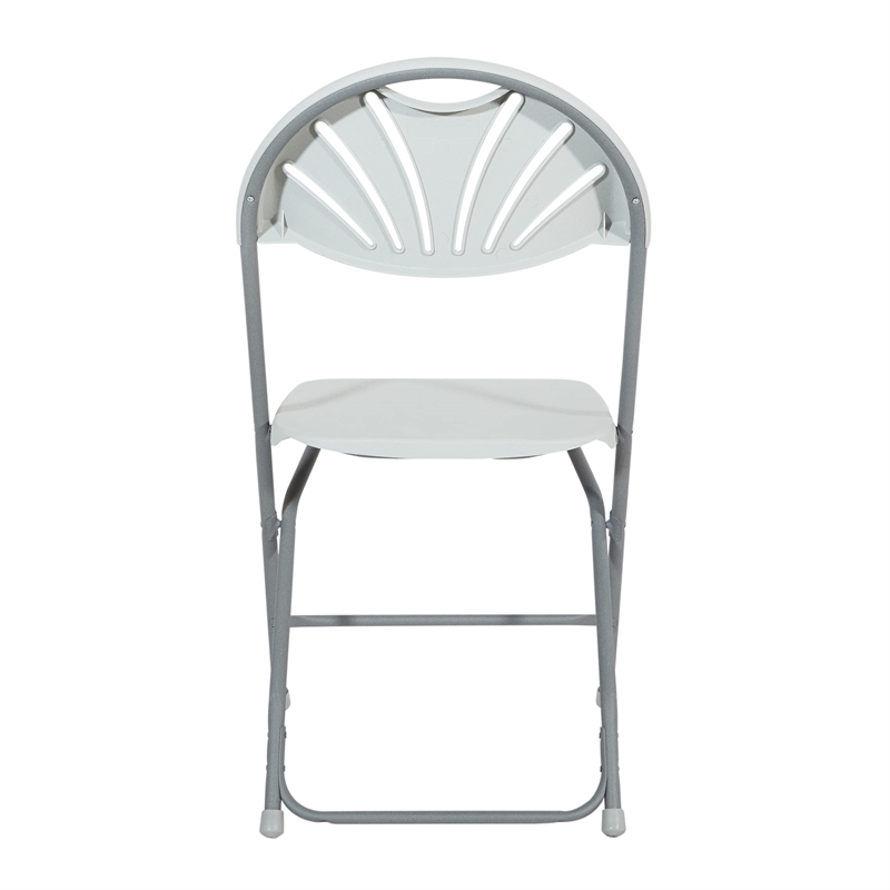 Gray Plastic Folding Chair 4 Pack by Office Star