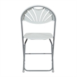 Gray Plastic Folding Chair 4 Pack by Office Star