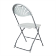 Gray Plastic Folding Chair 4 Pack by Office Star