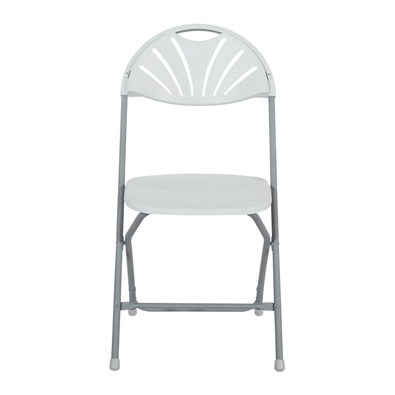 Gray Plastic Folding Chair 4 Pack by Office Star