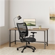 Air Grid Black Fabric Seat Back Adjustable Arms and Lumbar Managers Chair