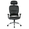 Black Bonded Leather Managers Chair by Office Star