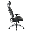Black Bonded Leather Managers Chair by Office Star