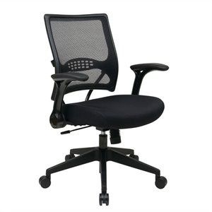 professional airgrid mesh seat managers office chair in black