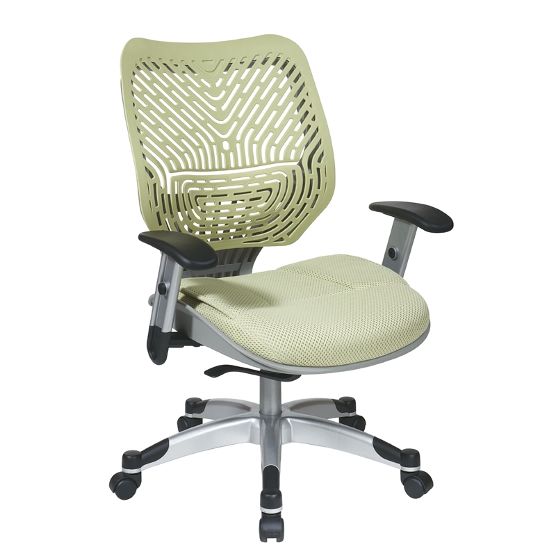Unique Self Adjusting Kiwi Green Space Flex Back Managers Chair