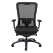 ProGrid High Back Office Chair in Coal Black Fabric