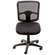 Ergonomic Task Office Chair with ProGrid Back in Coal Black Fabric