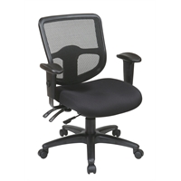 Office Star Student Task Office Chair in Orange Fabric