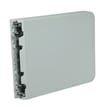 5 foot Light Gray Resin Multi Purpose Center Fold Table with Wheels