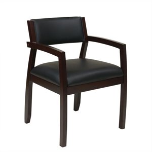 napa bonded leather guest chair
