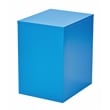22 in Pencil Box Storage Metal File Cabinet in Blue Finish