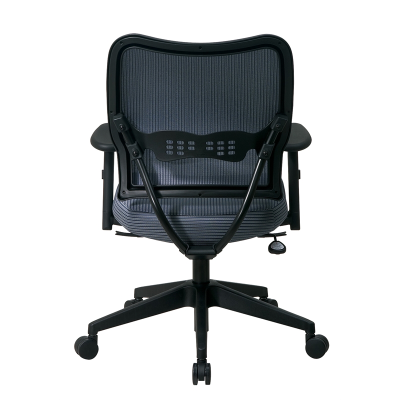 Deluxe VeraFlex Office Chair in Blue Mist Fabric