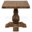 Riverside Furniture Hawthorne Solid Wood End Table in Barnwood Brown