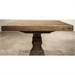Riverside Furniture Hawthorne Solid Wood End Table in Barnwood Brown