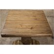 Riverside Furniture Hawthorne Solid Wood End Table in Barnwood Brown