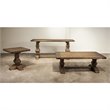 Riverside Furniture Hawthorne Solid Wood End Table in Barnwood Brown
