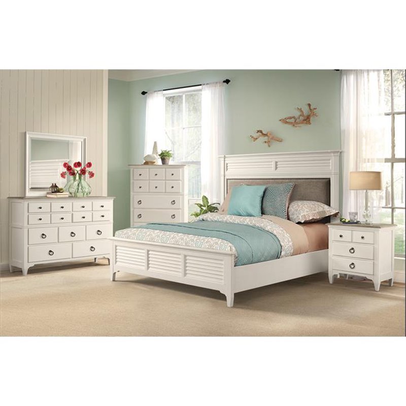 Riverside Furniture Myra 9 Drawer Dresser in Natural and 