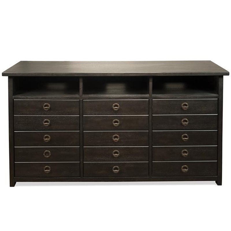 Riverside Furniture Perspectives 6 Drawer Lateral File Cabinet In