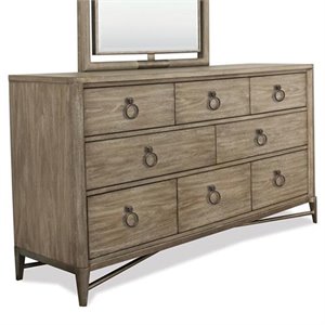 riverside furniture sophie 8 drawer dresser in natural