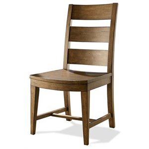 riverside furniture hawthorne dining side chair in barnwood