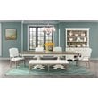 Riverside Furniture Myra Upholstered Wood Dining Arm Chair in Natural
