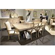 Riverside Furniture Sophie Upholstered Wood Dining Side Chair in Natural