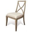 Riverside Furniture Sophie Upholstered Wood Dining Side Chair in Natural