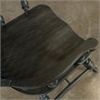 Riverside Furniture Cassidy Windsor Dining Arm Chair in Charred Oak