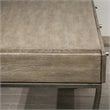 Riverside Furniture Sophie Wood and Metal Writing Desk in Natural