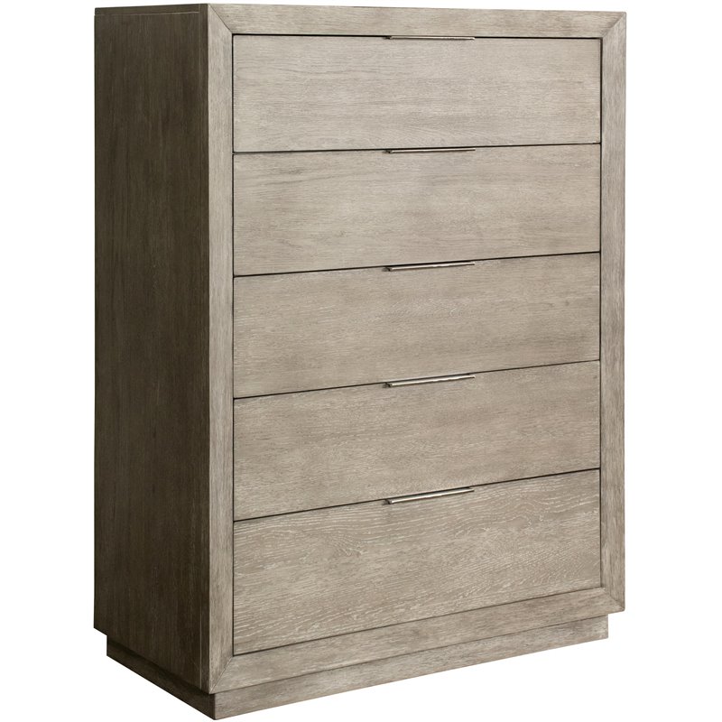 Riverside Furniture Zoey 5Drawer Modern Contemporary Wood Chest in