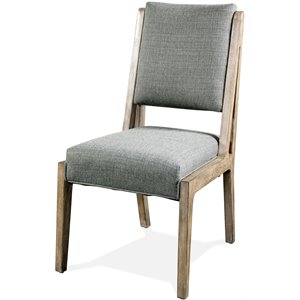 riverside furniture milton park upholstered dining side chair in primitive silk