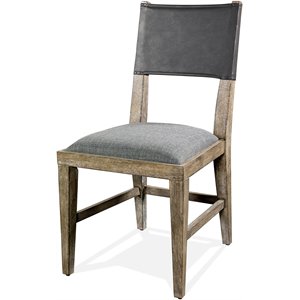 riverside furniture milton park urban dining side chair in primitive silk