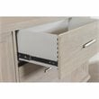 Riverside Furniture Cascade Modern Contemporary Wood Server in Dovetail Gray