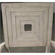 Riverside Furniture Cascade Upholstered Wood Back Arm Chair in Dovetail Gray